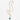 Katerina Psoma Gold necklace with a green teardrop pendant on a white background