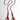 Katerina Psoma long red tassel necklace