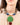 Katerina Psoma Necklace with brown, green, and red beads
