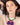 Katerina Psoma short resin necklace in green and violet