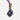 Katerina Psoma Black Murano Cord Necklace black
