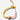 Katerina Psoma Bracelet with yellow and orange cord and a trade bead