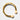 Katerina Psoma Ivory Gold Plated Bracelet