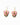 Katerina Psoma Pink Evil Eye Heart Earrings
