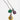 Katerina Psoma Amore Yellow Charm Necklace