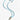 Katerina Psoma Turquoise Murano Cord Necklace