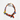 Katerina Psoma Carnelian Necklace with coral and trade beads