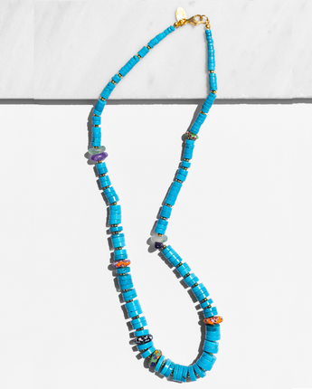 Katerina Psoma Turquoise Howlite Necklace
