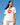 Katerina Psoma Cotton T-short white with multicolor stamp vintage style