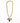 Katerina Psoma Lucilla necklace — labradorite, amethyst and agate charms with a green crystal accent, on a gold paperclip chain