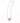 Katerina Psoma Cuore necklace — rutilated quartz heart pendant on a faceted crystal chain with a heart-shaped clasp