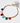 Katerina Psoma Amalia Multicolor Short Necklace with Murano and gold plated metal beads