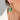 Katerina Psoma Mini Green with Flowers Murano Egg Earrings