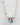 Katerina Psoma Venus Light Blue Shell Short Necklace