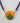 Katerina Psoma Venus Orange Shell Short Necklace with purple cord