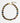 Katerina Psoma short necklace with coloured crystals