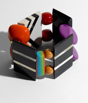 Katerina Psoma Colorful geometric bracelet