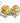 Katerina Psoma gold plated rose studs