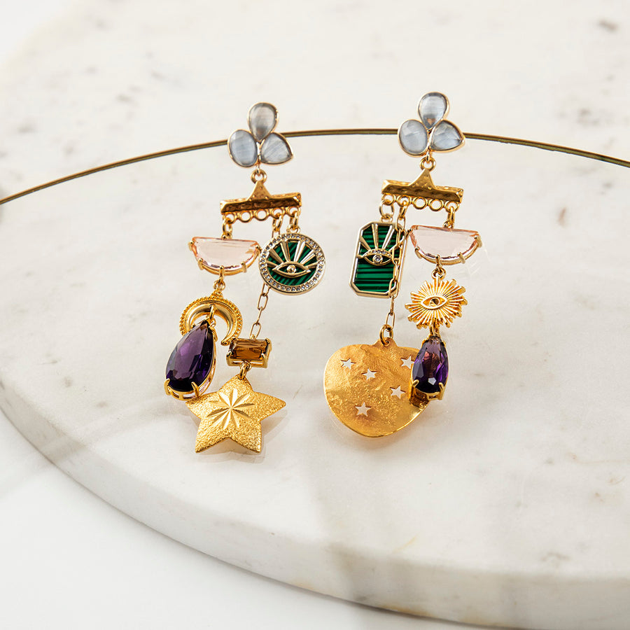 Katerina Psoma Ilia Dangle Earrings