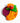 Katerina psoma colorful acrylic brooch