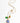Katerina Psoma Ruby Pendant Necklace with puprle carved agate and other charms