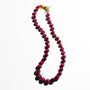 Katerina Psoma Fuchsia Bead Necklace