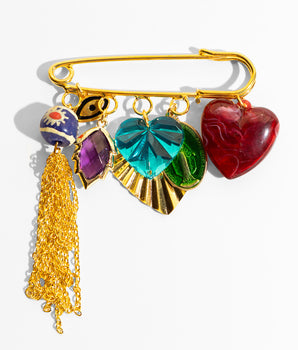Katerina Psoma Noto Multicolor Pin Brooch