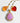Katerina Psoma Ruby Pendant Necklace with puprle carved agate and other charms