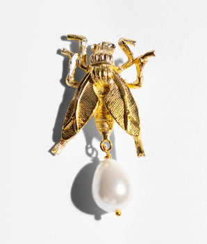 Katerina Psoma Wasp Brooch