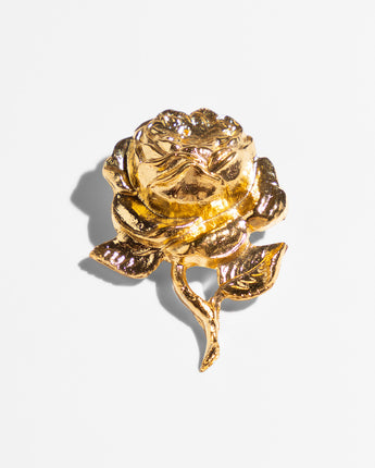 Katerina Psoma Rose Gold Platted metal Brooch