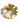 Katerina Psoma Flower gold plated metal Brooch