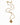 Katerina Psoma "S' Agapo" Short Chain Necklace gold plated