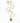 Katerina Psoma "S' Agapo" Short Chain Necklace gold plated
