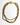 katerina psoma gold plated 3 row necklace with a metal rose clasp