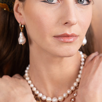 Katerina Psoma Greta White Pearl Necklace