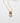 Detail of Katerina Psoma Cupola pendant chain necklace with a polished rose quartz and gold plated metal dome adorned with stones