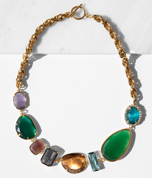 Ginevra Green Necklace