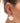 Katerina Psoma White mother of pearl Flower hook Earrings 925 gold plated silver