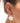 Katerina Psoma White mother of pearl Flower hook Earrings 925 gold plated silver