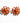 Katerina Psoma Precious Coral Flower Earrings