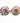 Katerina Psoma multicolour Flower clip Earrings with sequins and beads
