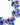 Katerina Psoma Zinnia Blue Flower Necklace