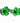 Katerina Psoma Cassia Green Flower Earrings