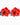 Katerina Psoma big red resin flowers