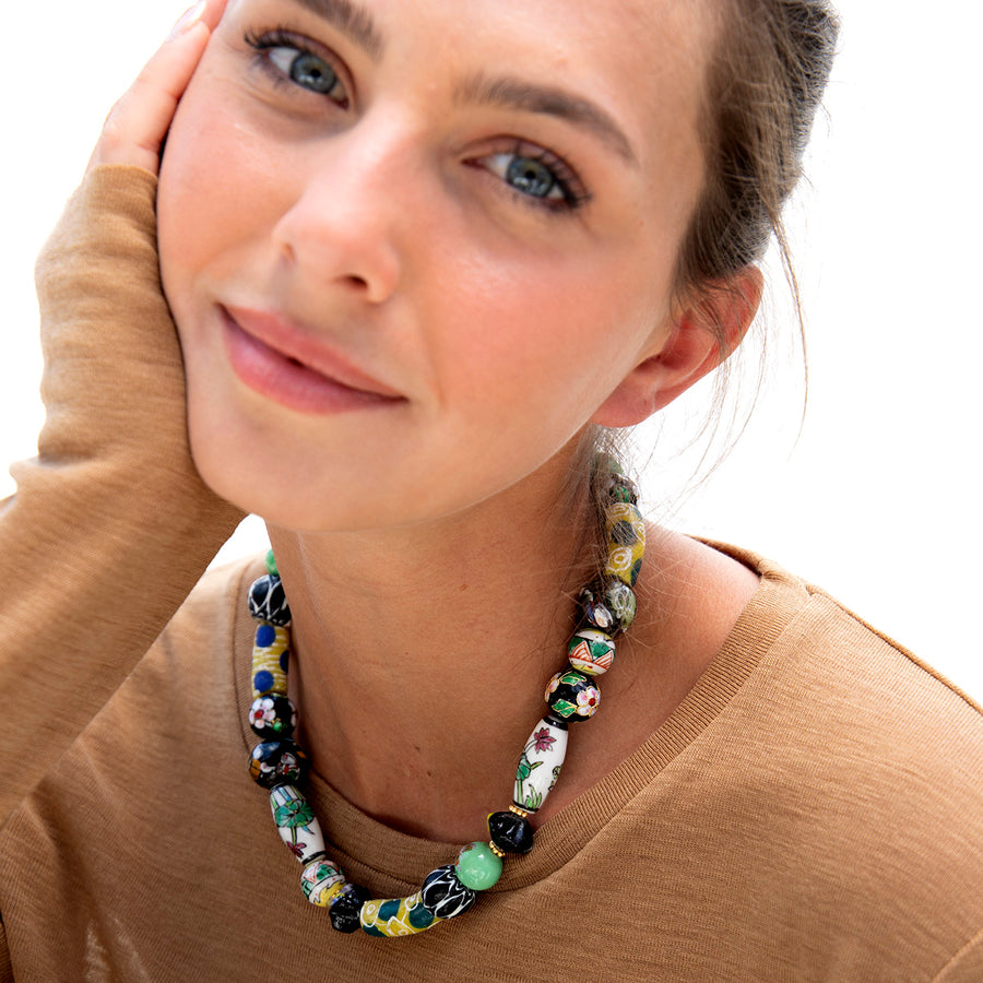 Katerina Psoma Black Short Necklace