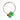 Katerina Psoma Cassia Green Flower Collar Necklace