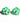 Katerina Psoma Fiora Green Flower Earrings