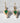 Margherite Heart and Pearl Hoops