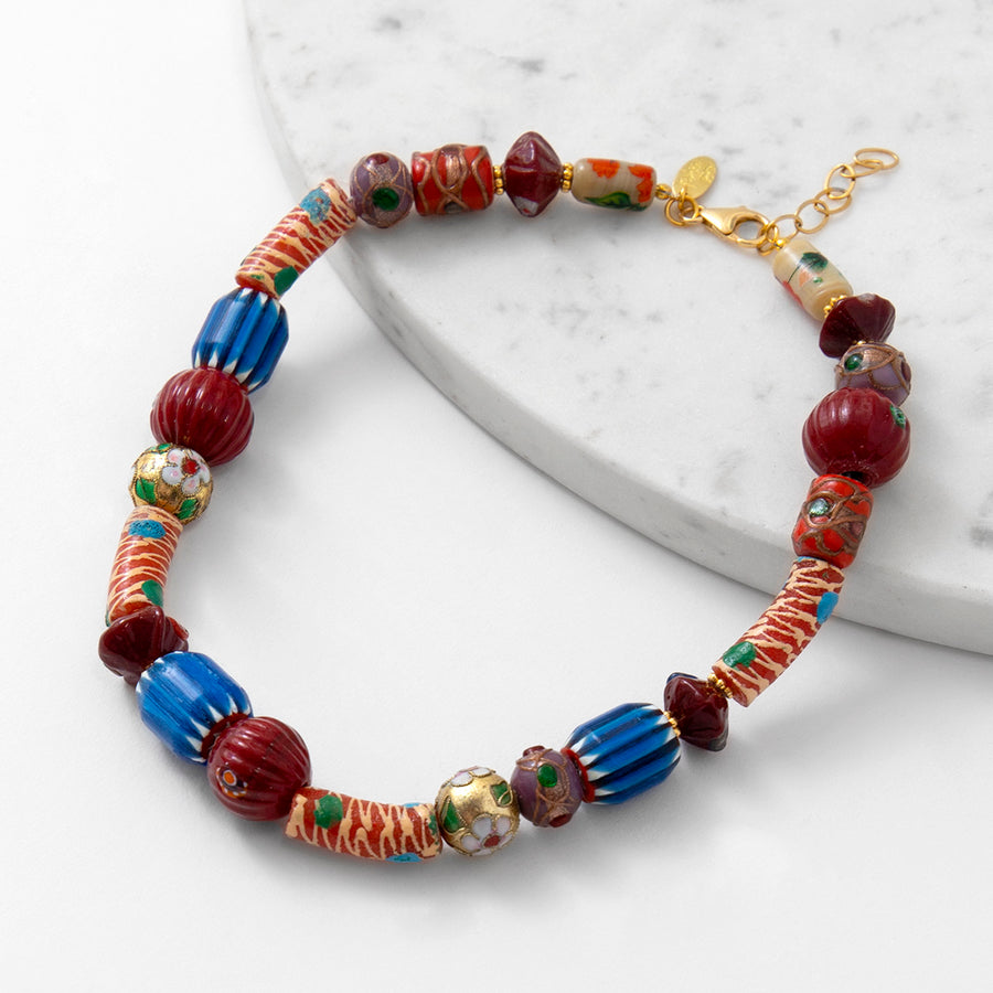 Katerina Psoma Red short necklace 