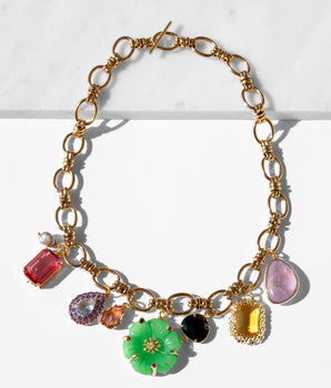 Katerina Psoma Claudia Charm Chain Necklace